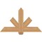 Ekena Millwork Kennewick Timber Gable Bracket, Western Red Cedar, 48"W x 28"H x 5 1/2"D x 5 1/2"F, 14/12 Pitch GBW048X28X0606KEN00SWR - alternate 1